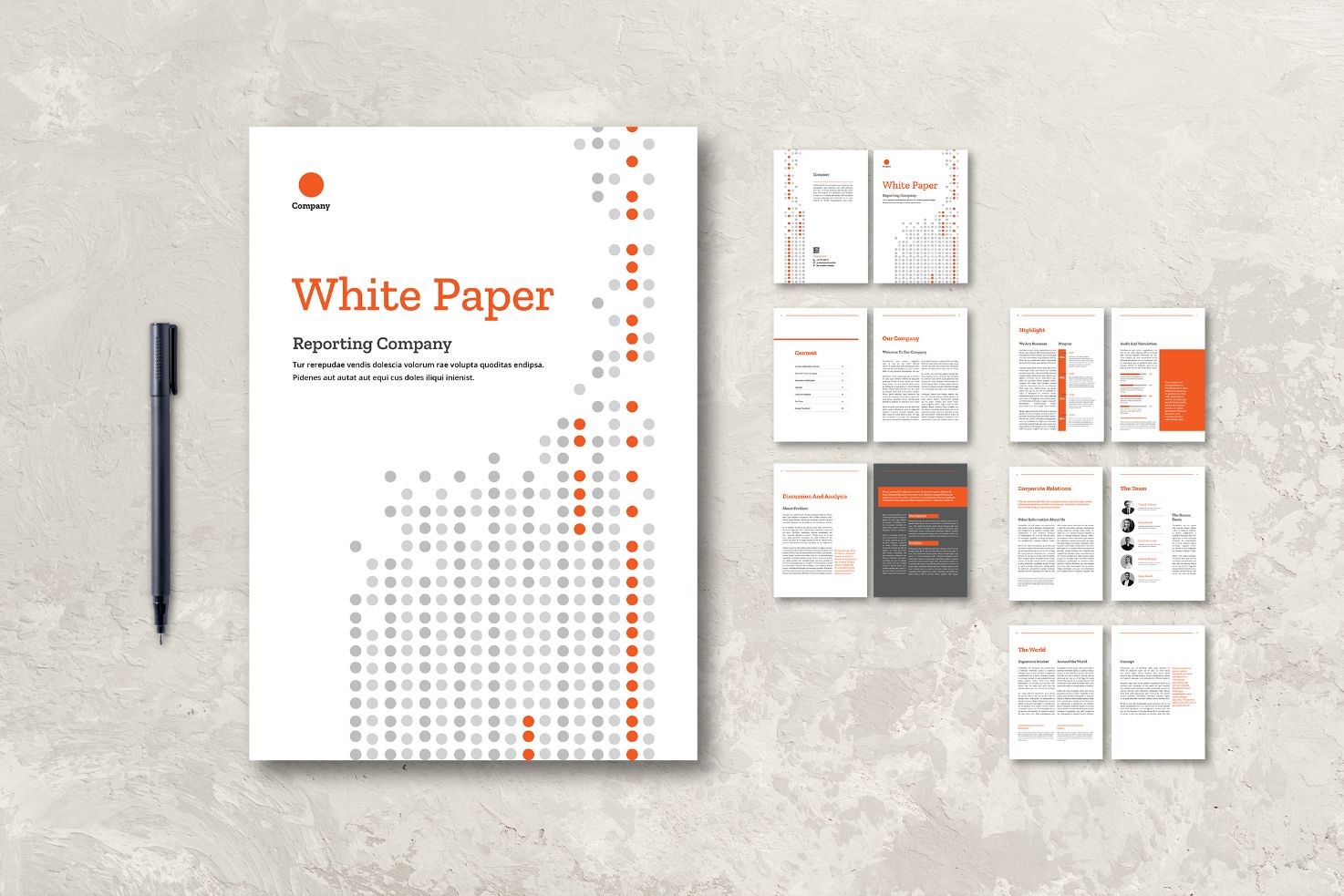 Paper companies. Белая книга о компании. White Report.